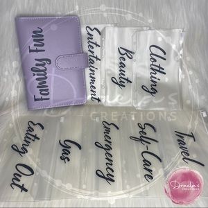 Personalized Cash Binder / Budget Book